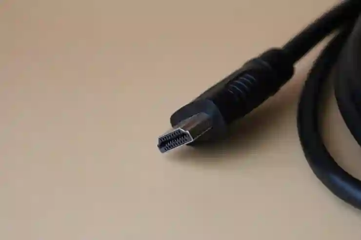 HDMI TO DP, DVI, USB, VGA, RGB, D-SUB, C타입, 마이크로 HDMI 컴퓨터 모니터 케이블 차이 비교
